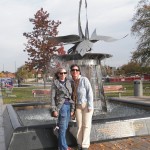 Chris & I at Fountain