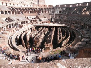 Colosseum Interior, Rome