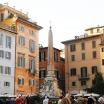 Piazza della Rotonda, Obelisk of Montecitorio, Rome