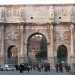 Arch of Constantine (adjacent to the Colosseum), Rome